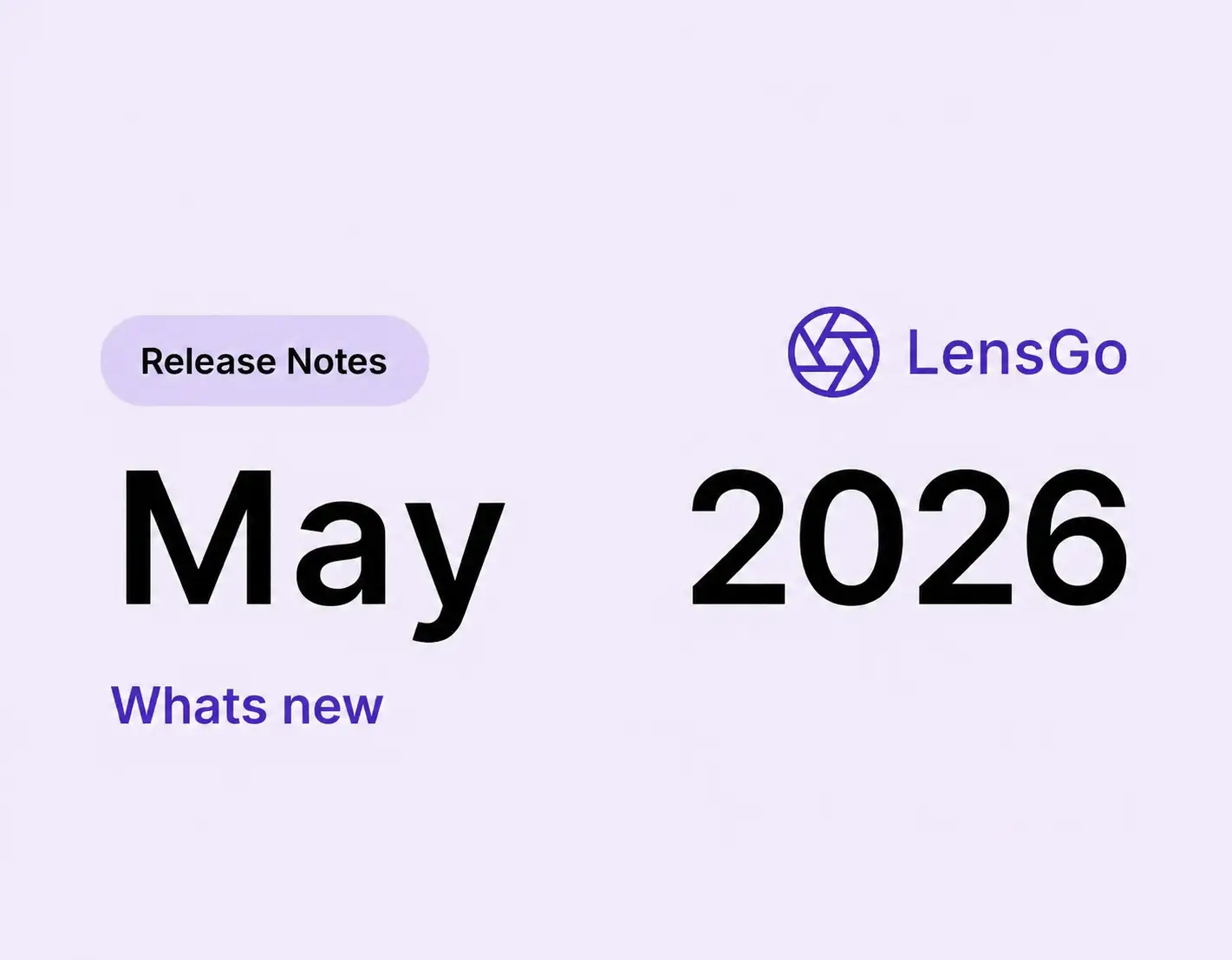LensGo.app Release Notes – Mei 2026 - Gidsen en ideeën voor het delen ...