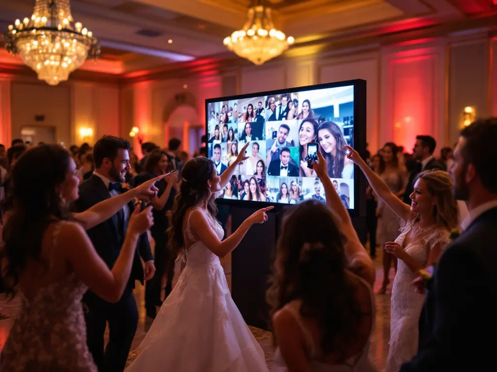 Muro de fotos en vivo para eventos: participación de invitados en tiempo real